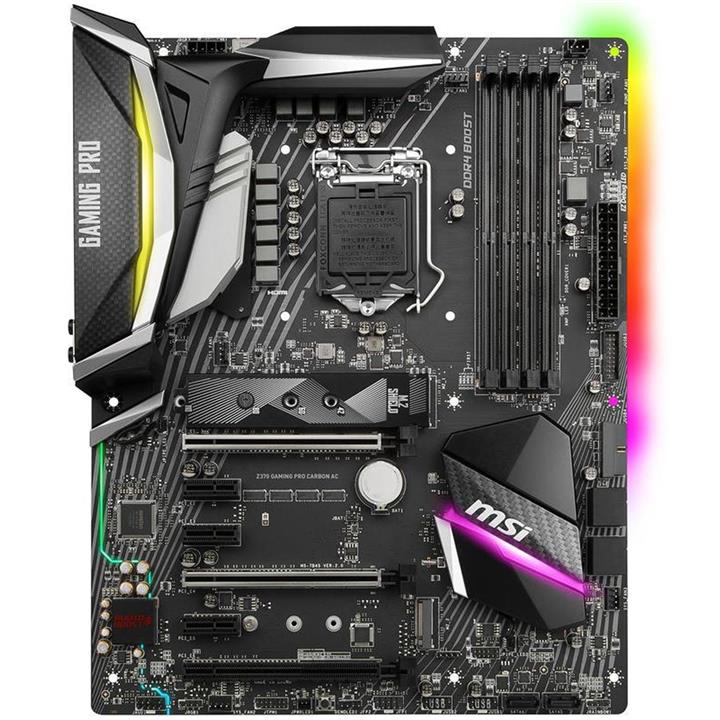 مادربرد ام اس آی مدل Z370 GAMING PRO CARBON AC MSI Z370 GAMING PRO CARBON AC Motherboard